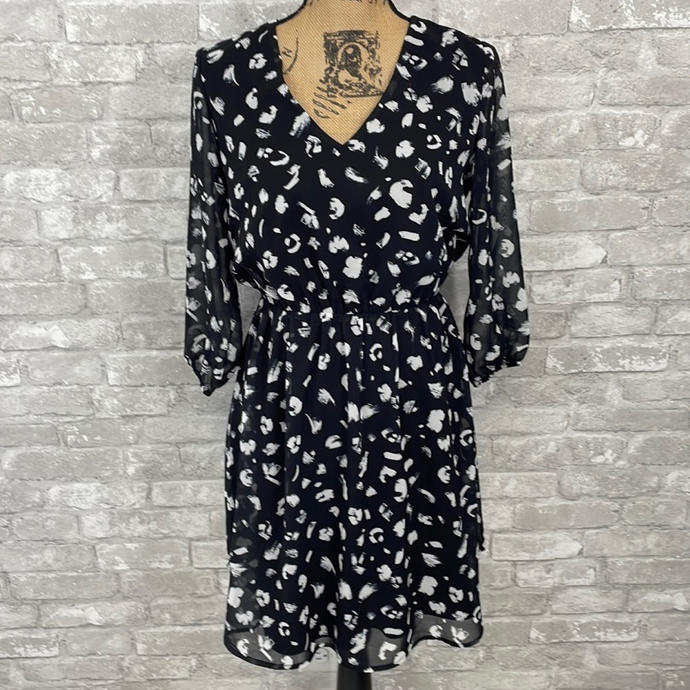 Evereve Collective Concepts Revel 3/4 sleeve Dress